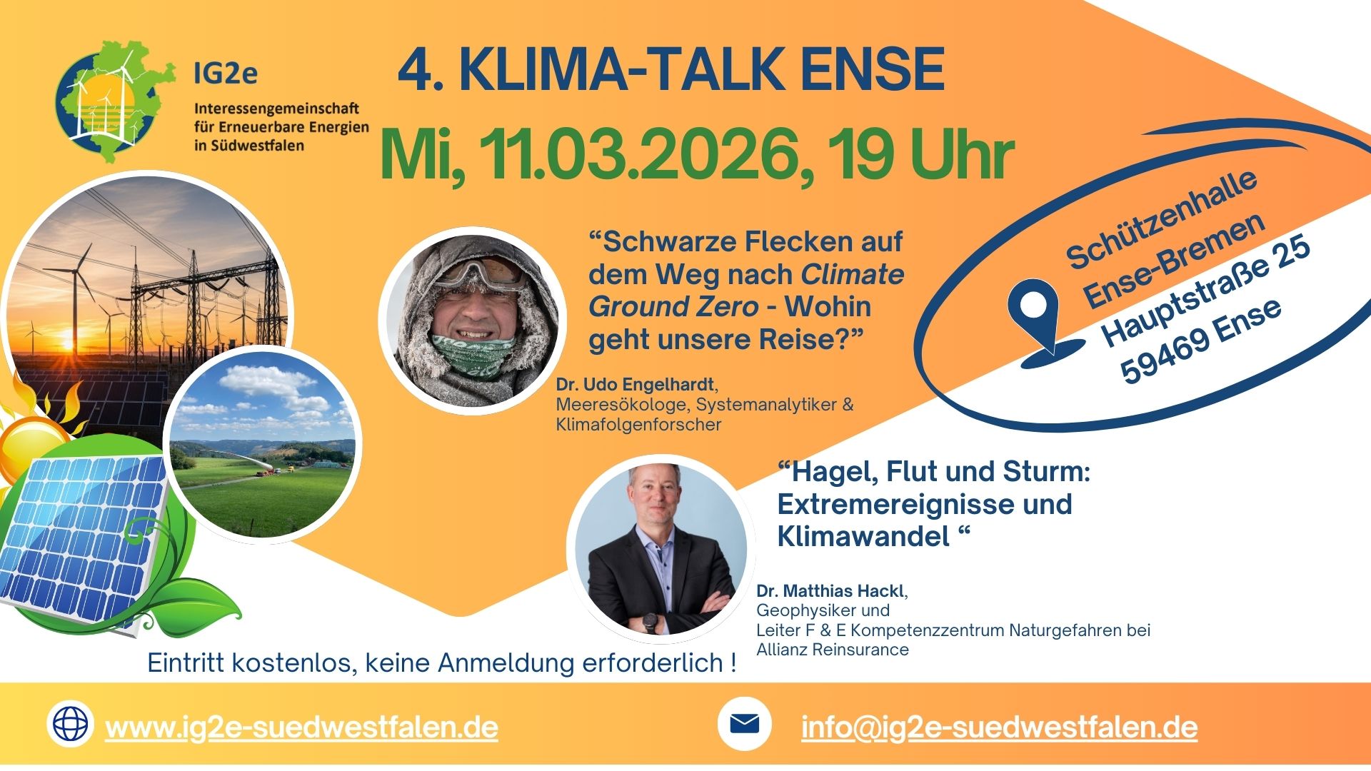 Du betrachtest gerade 4. Klima-Talk in Ense am 11. März 2026